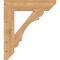 Ekena Millwork Olympic Slat Smooth Bracket, Western Red Cedar, 5 1/2"W x 28"D x 32"H BKT06X28X32OLY06SWR - alternate 4